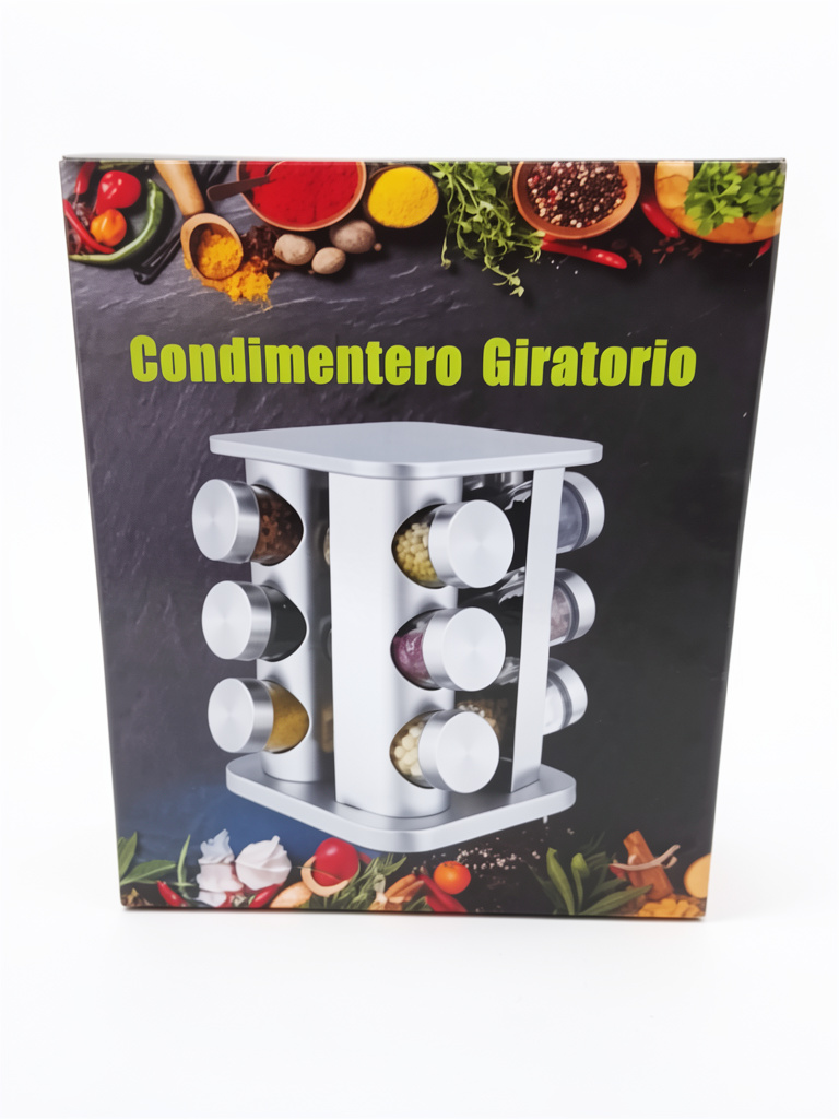 Especiero x12 giratorio