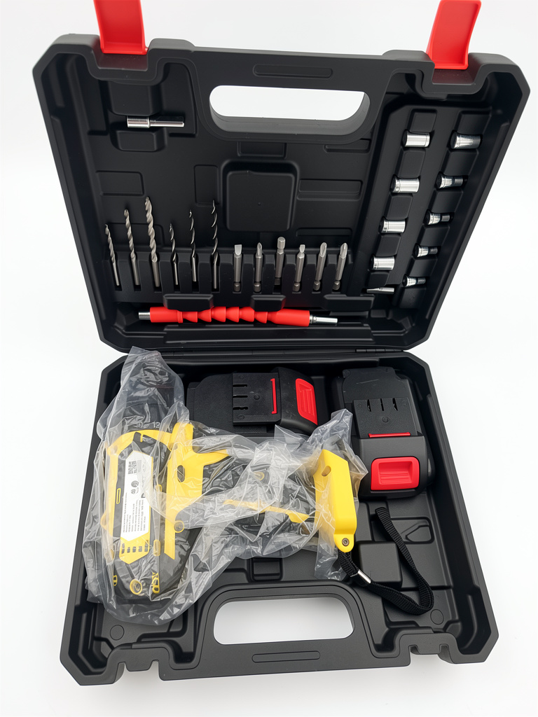 Taladro con accesorios maxirok