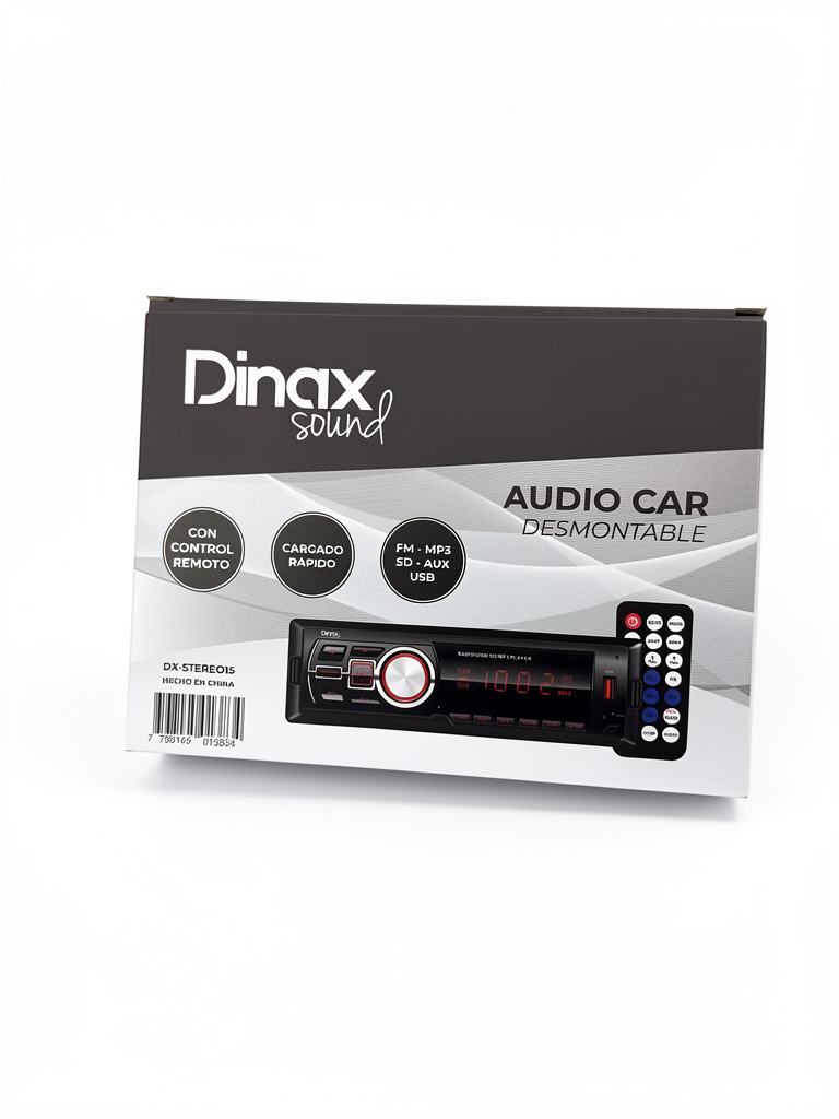 Stereo Dinax frente desmontable dx 015