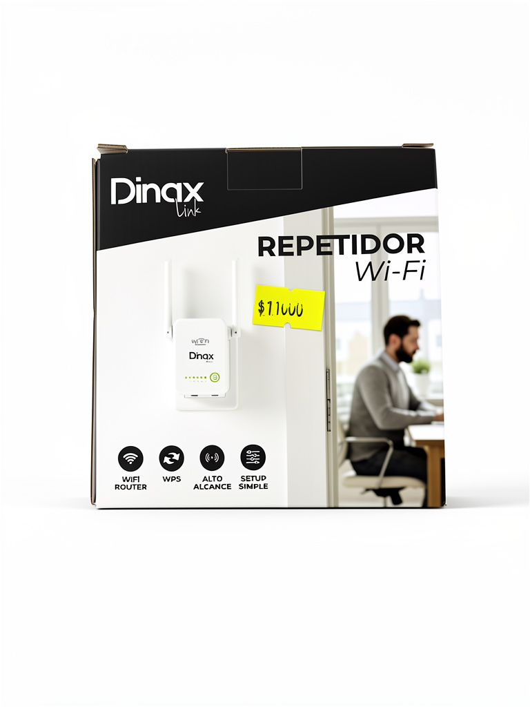 Repetidor de wifi Dinax rep-rp4200c