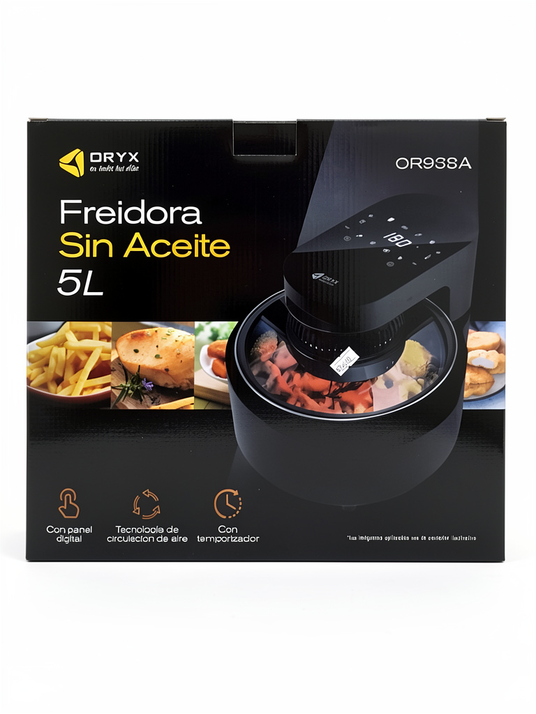 Freidora sin aceite oryx