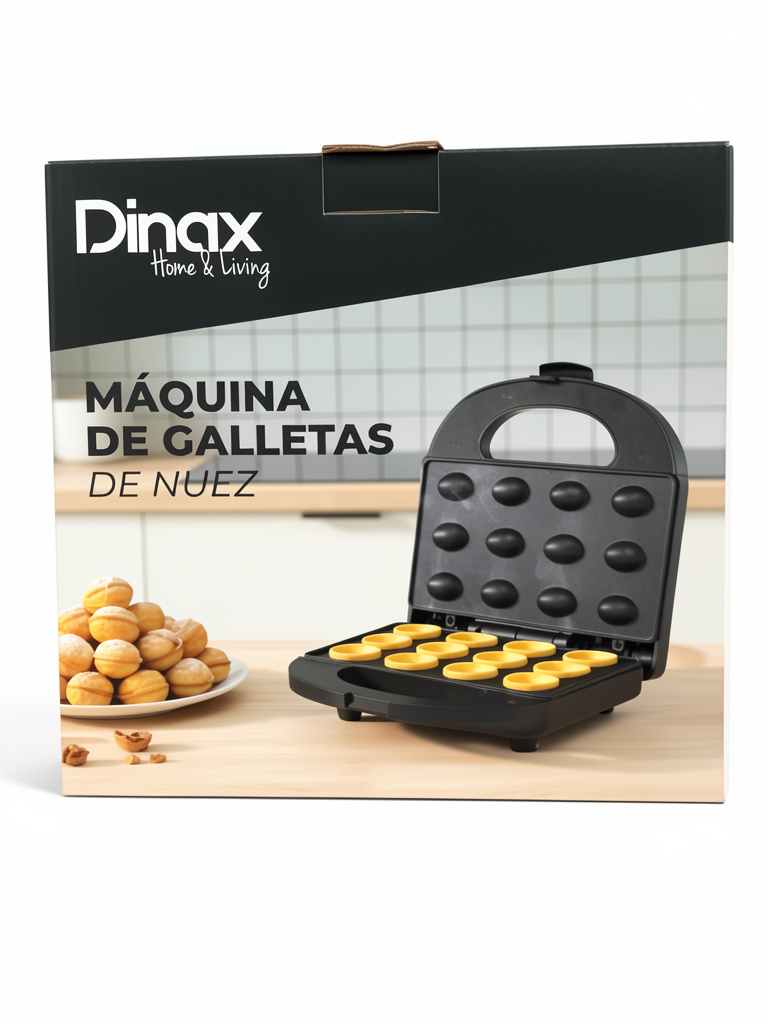 Maquina de galletas de nuez
