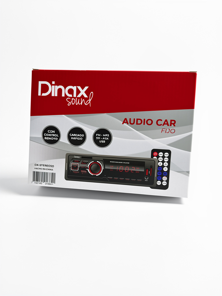 Stereo frente fijo Dinax dx 020