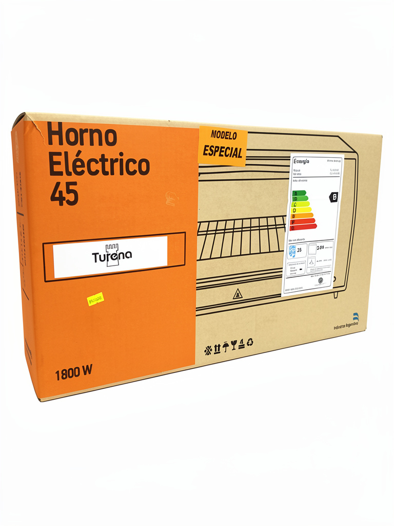 Horno eléctrico turena 45ltrs