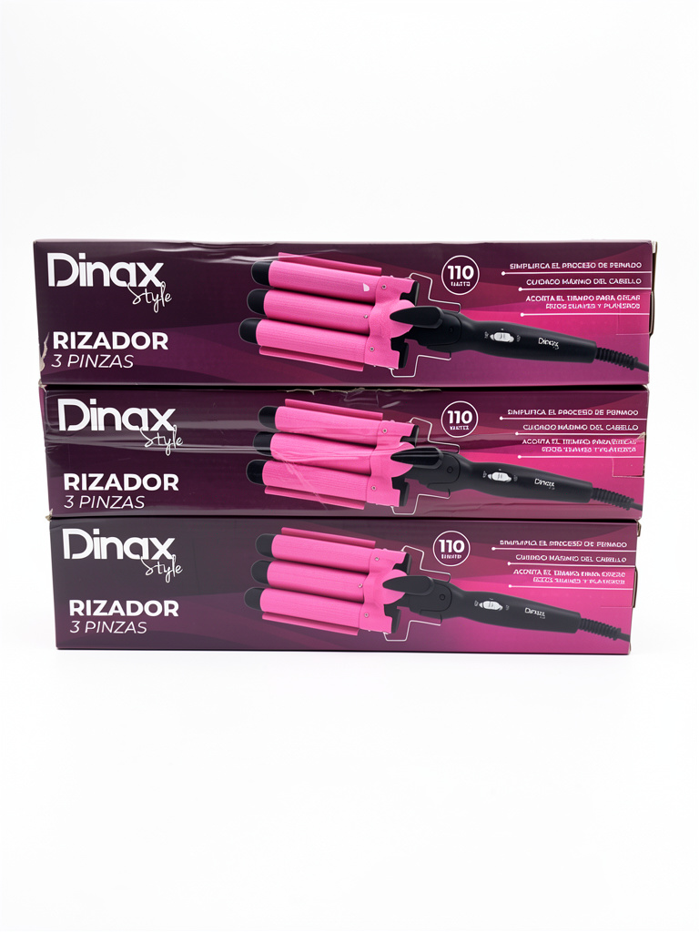 Rizador 3 pinzas Dinax  mdl-dnw1101