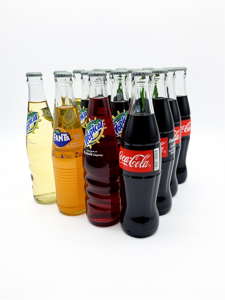 Coca surtida vidrio 24 uni