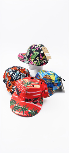 Gorras floreadas
