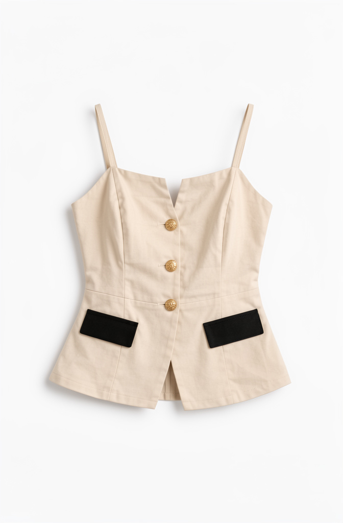Blusa con tirantes L/XL