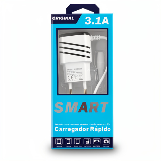 ORIGINAL. Cargador 3.1A Carga rápida