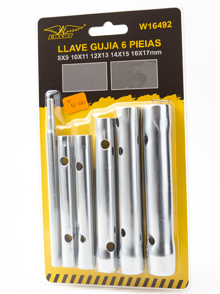 Wings llave guia 6 piezas