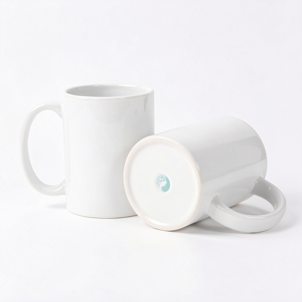 Taza blanca cerámica de 11 oz personalizadas al gusto del cliente
