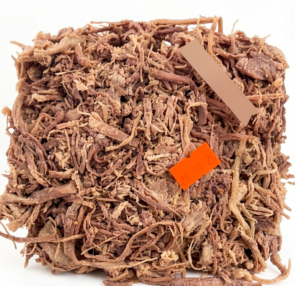 Carne deshebrada pura