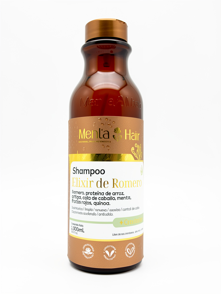 Shampoo de romero menta hair