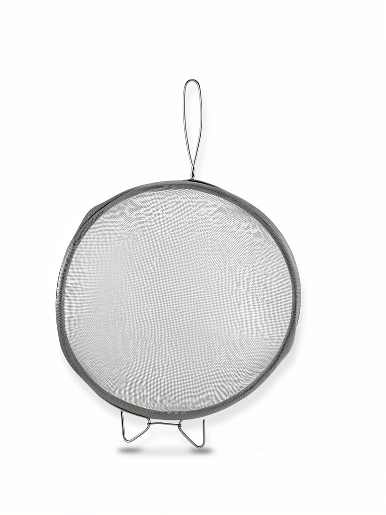COLADOR MALLA DE METAL 40CM CON MANGO