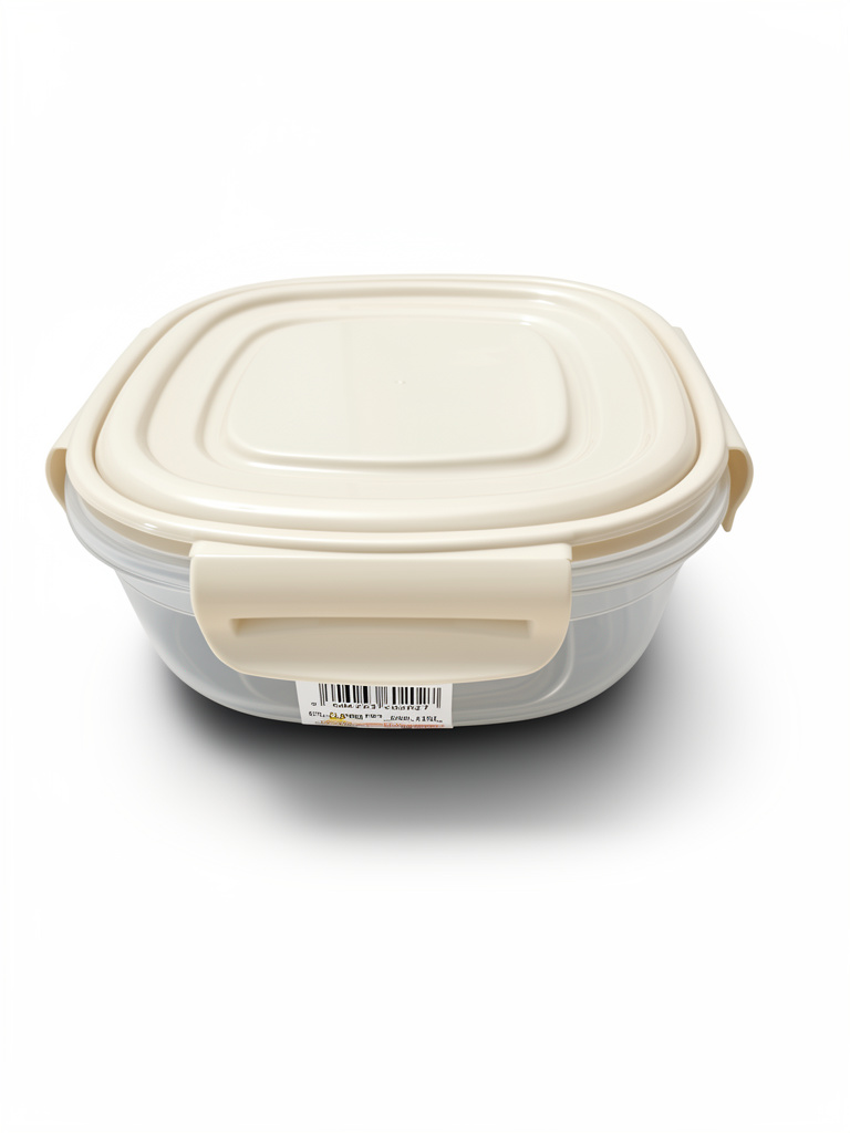 RECIPIENTE HERM. CUADRADO 500ML, MCA: PLASTIPOP