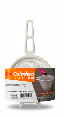 COLADERA MALLA FINA #10