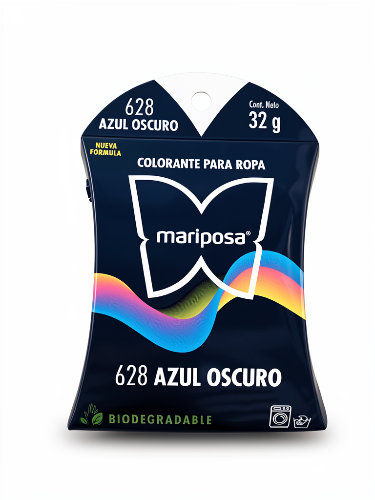 COLORANTE MARIPOSA AZUL OSCURO 628, SOBRE 32G