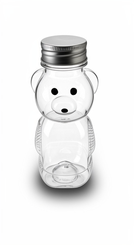 BOTELLA OSO TRANSPARENTE
