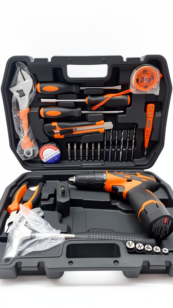 Taladro Inalámbrico 12v Con Accesorios