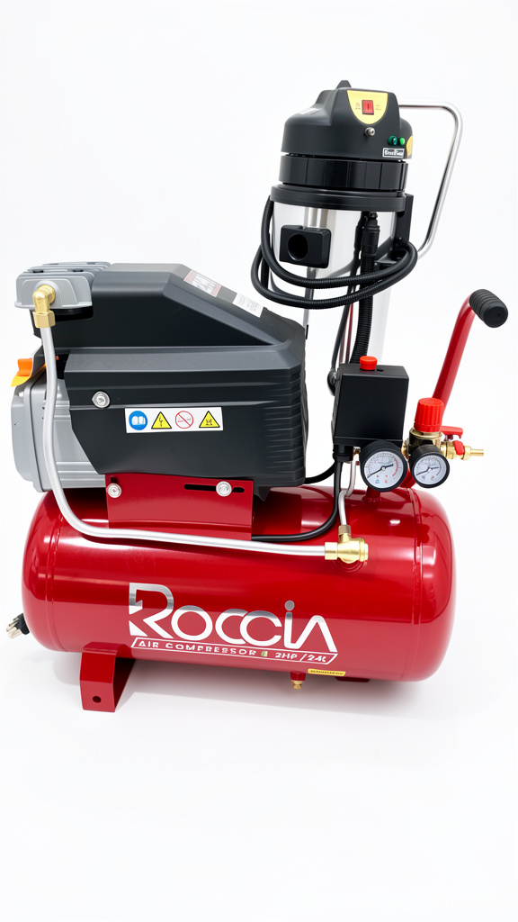 Compresor de Aire 24 Litros 2HP Roccia