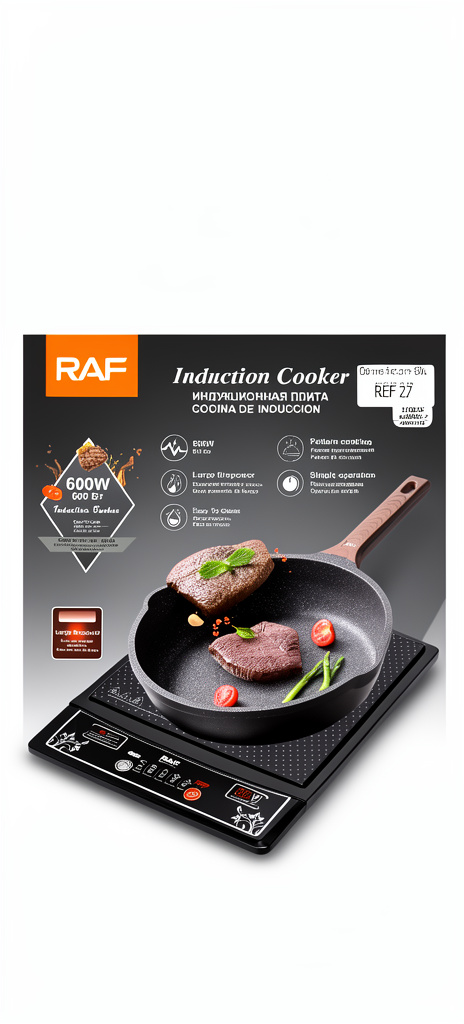 Cocina de Inducción 600W RAF