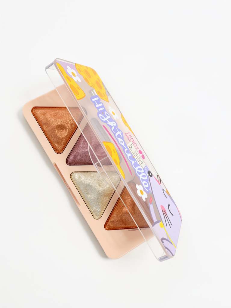 Paleta de sombras 4 tonos