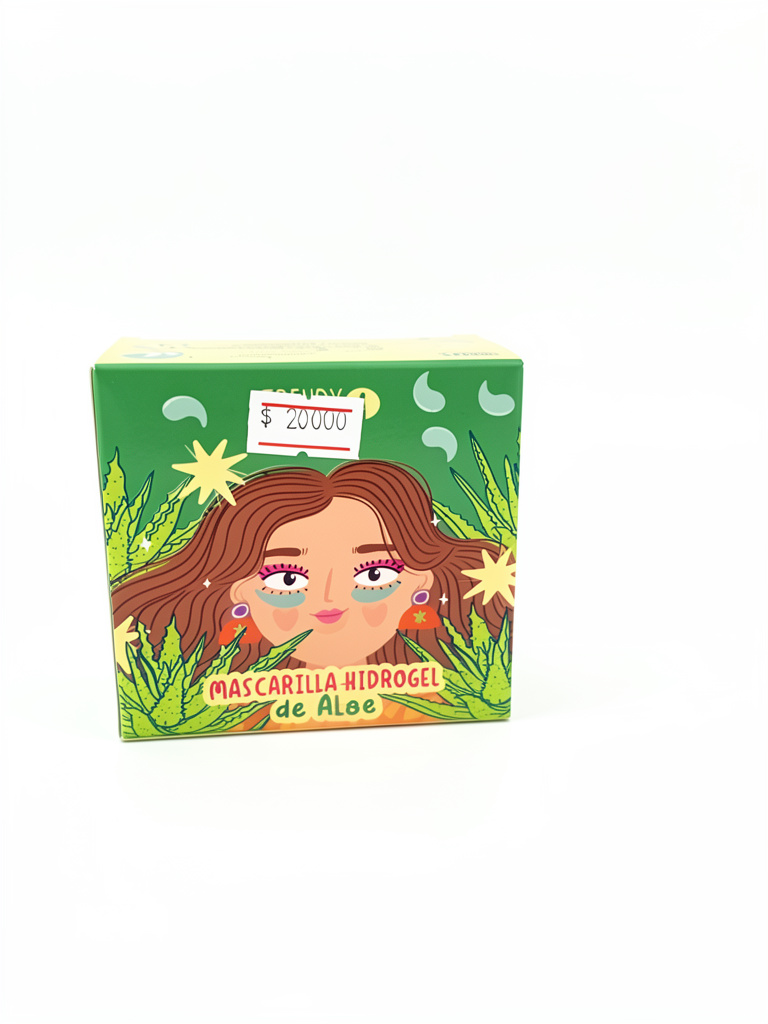 Mascarilla hidrogel aloe