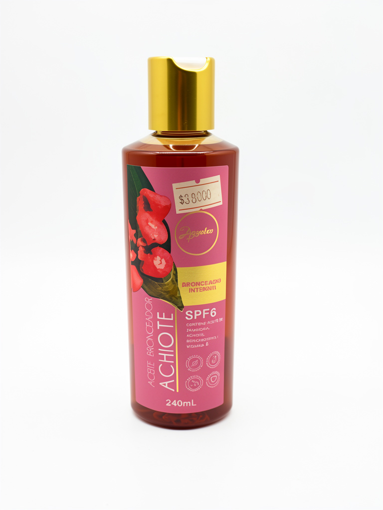 Achiote aceite bronceador SPF6 240ml