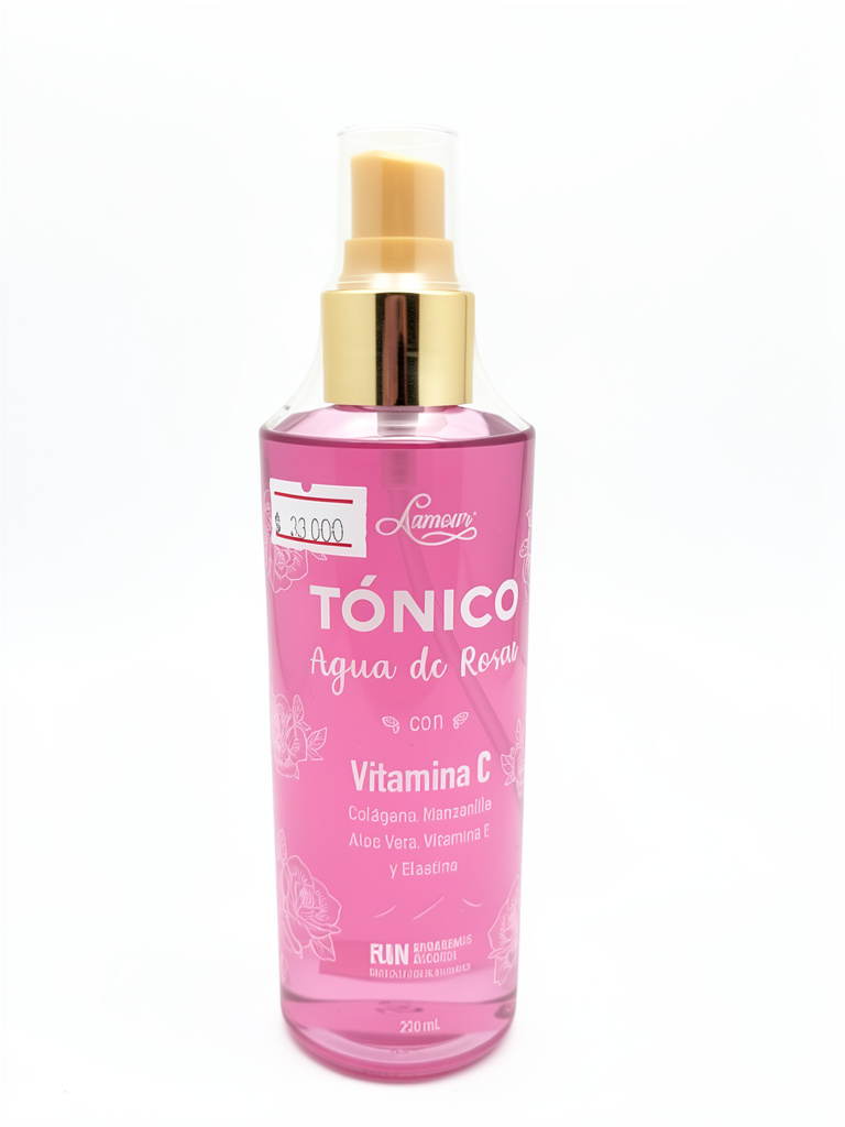 Lamour Tónico agua de rosas