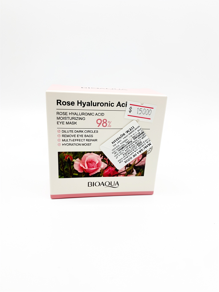 BIOAQUA Rose Hyaluronic Acid mascarilla ojos