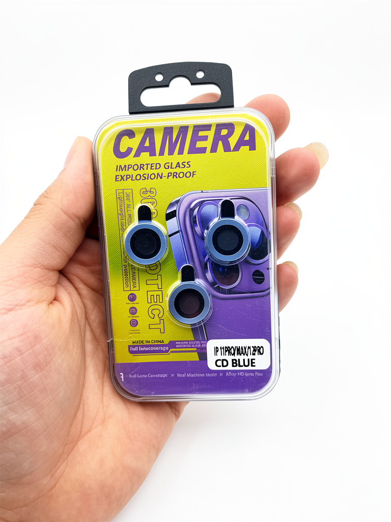 11Pro/Max/12Pro Metalizado Protector de cámara