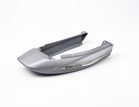 CUBIERTA SILLIN GRIS TITANIUM + CALCA GRIS FLEXIBLE.BOXER CT 100-KS-ES-CT 125/OEM)