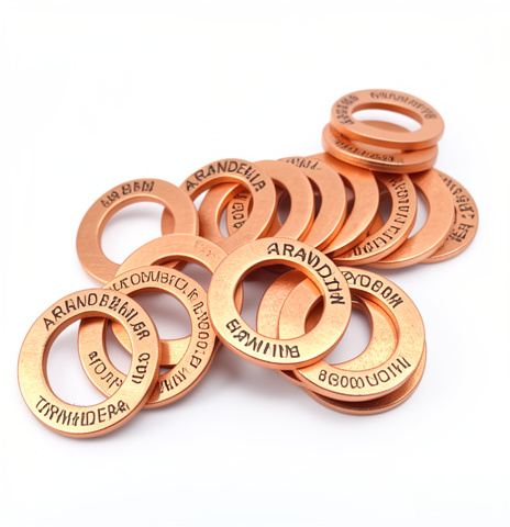 ARANDELA 8MM COBRE