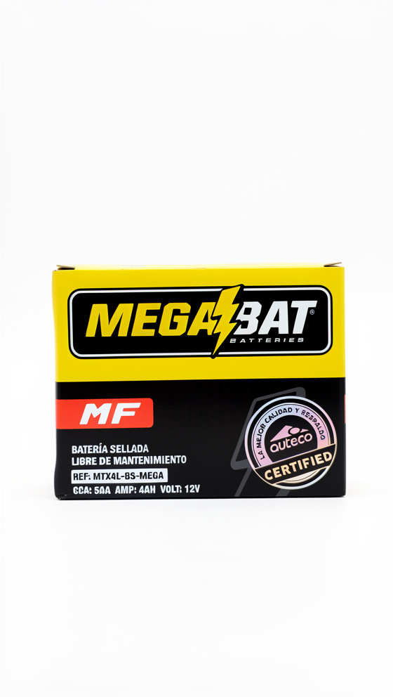 MEGABAT 5AH SECA +der pulsar135 DISCOVER100-125ST