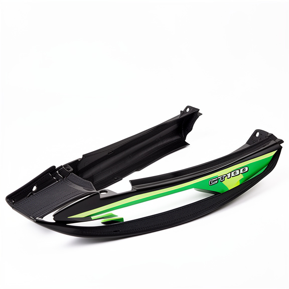 CUBIERTA SILLIN NEGRO + CALCA VERDE FLEXIBLE.BOXER CT 100-KS-ES-CT 125/OEM)