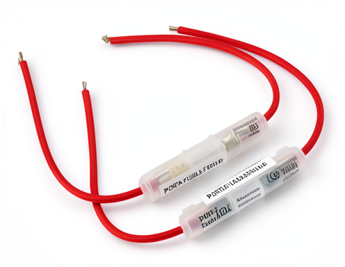 PORTA FUSIBLE TRASPARENTE