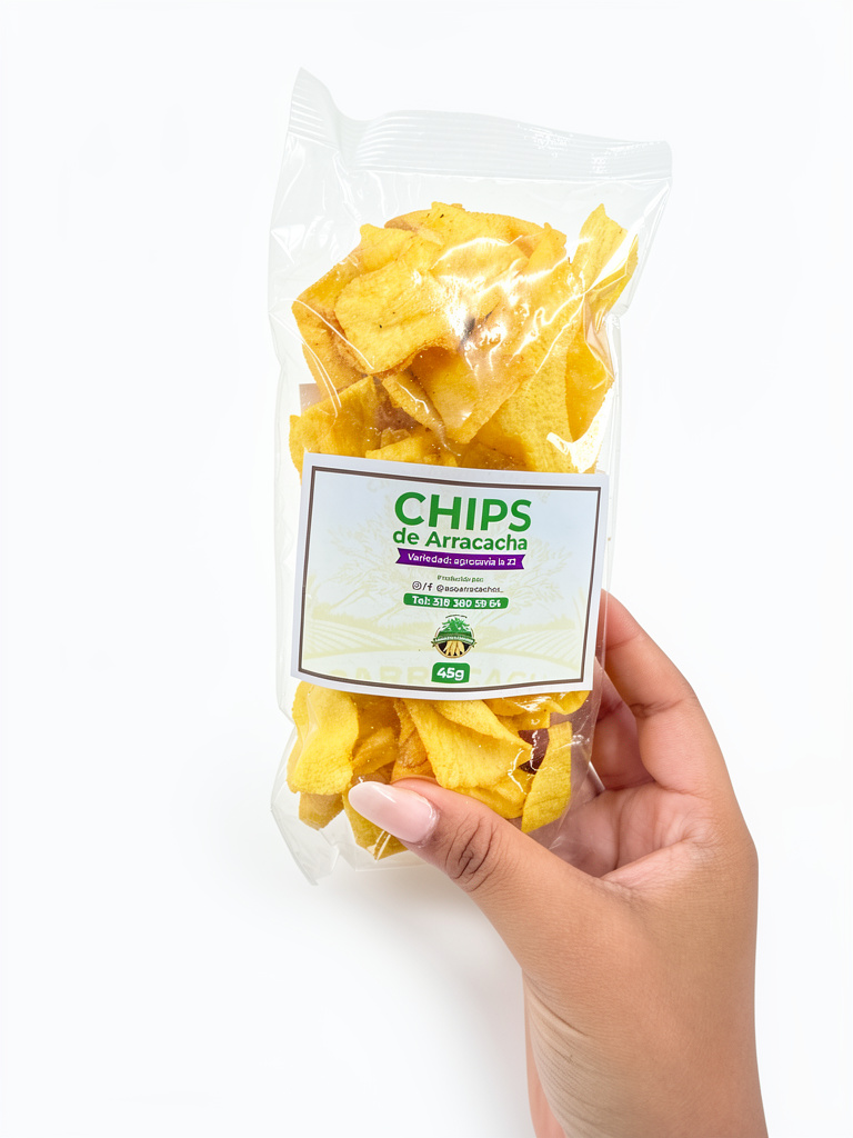 Chips de arracacha
