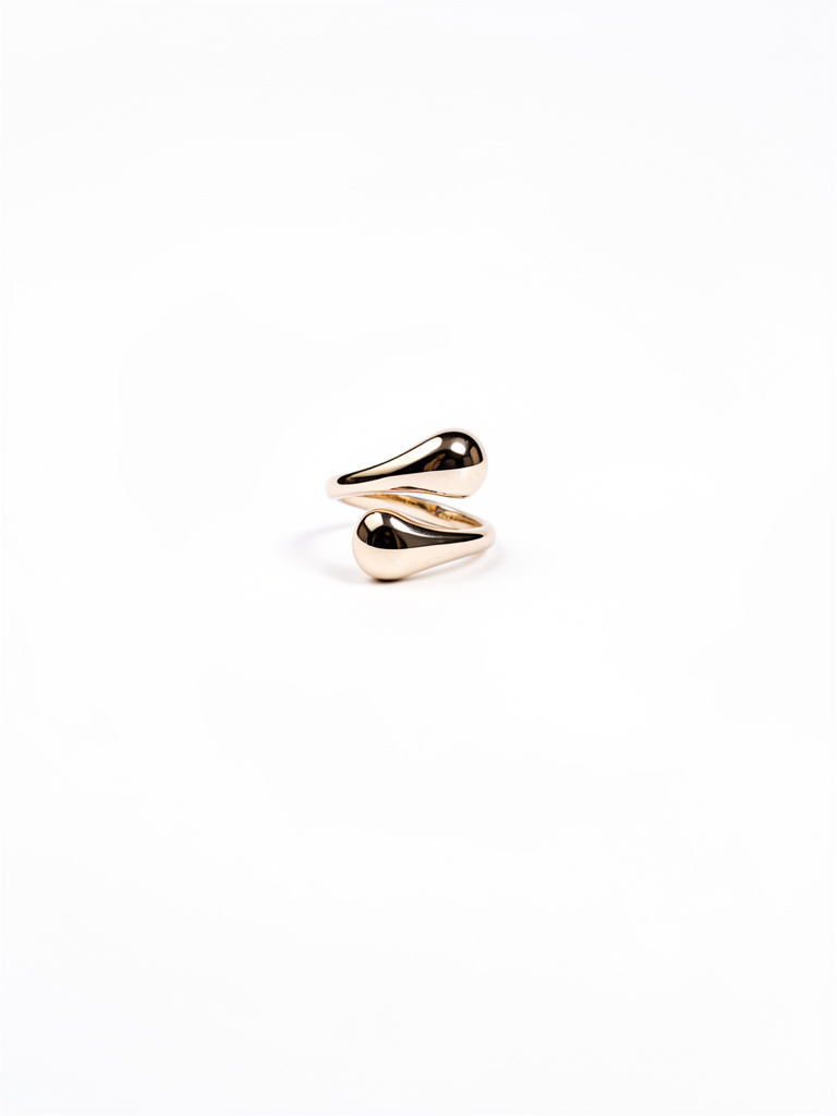 Anillo de Gotas Ajustable •PLATA 9 25