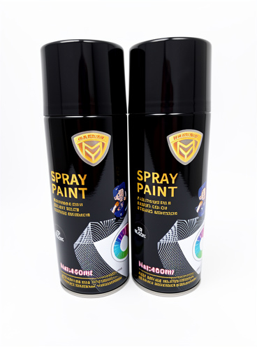 PINTURA EN SPRAY NEGRO BRILLANTE