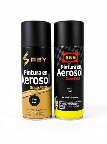 PINTURA EN SPRAY NEGRO MATE