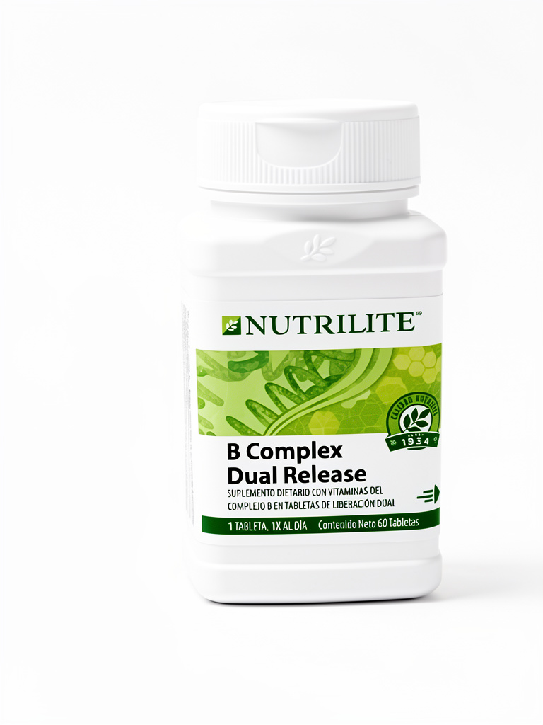 Vitamina B de acción doble- 60 Tabletas