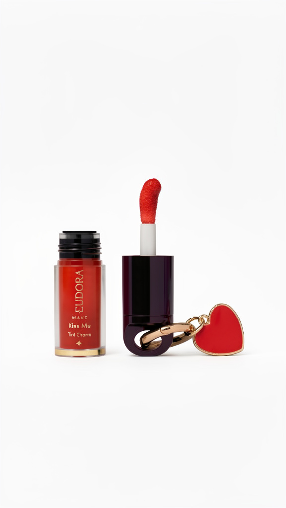 Lip Oil tint Charm Red Eudora