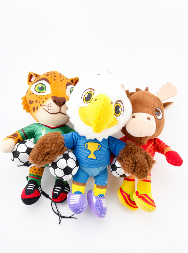 llaveros  de peluche mundial