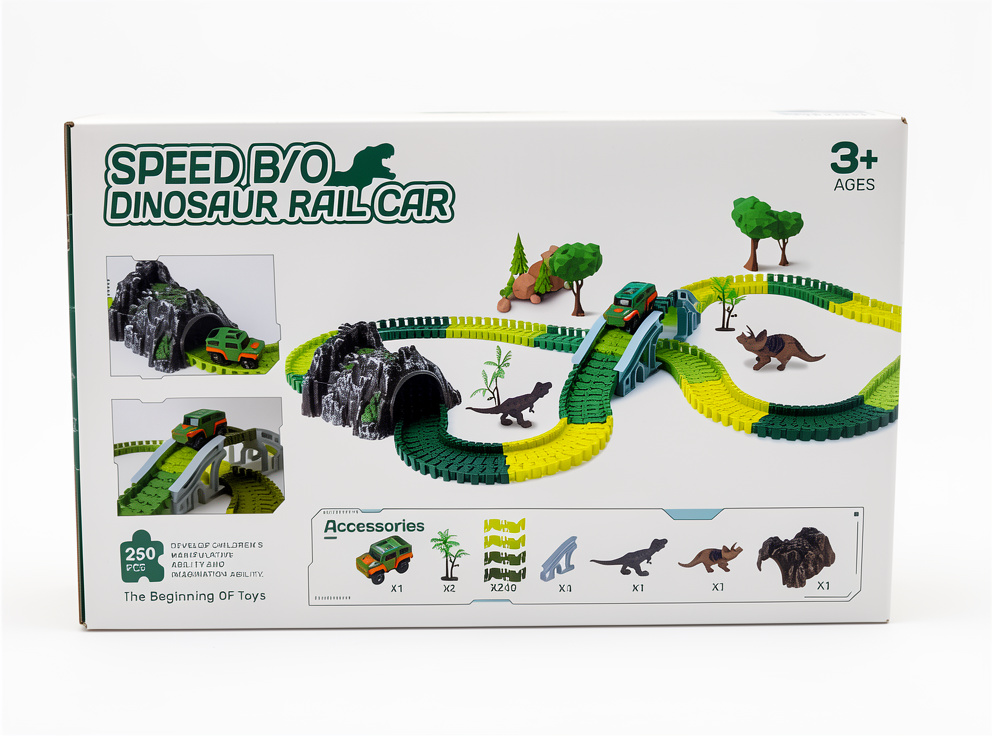 pista de dinosaurio