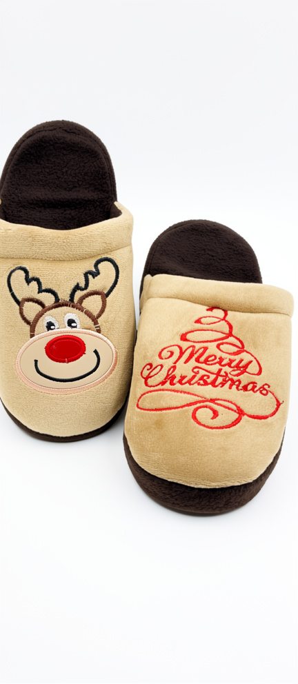 pantuflas de reno