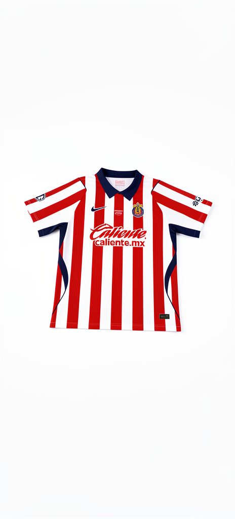 Chivas jersey rayas rojas