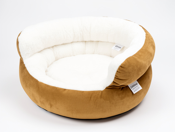 Cama doble beige 50 CM