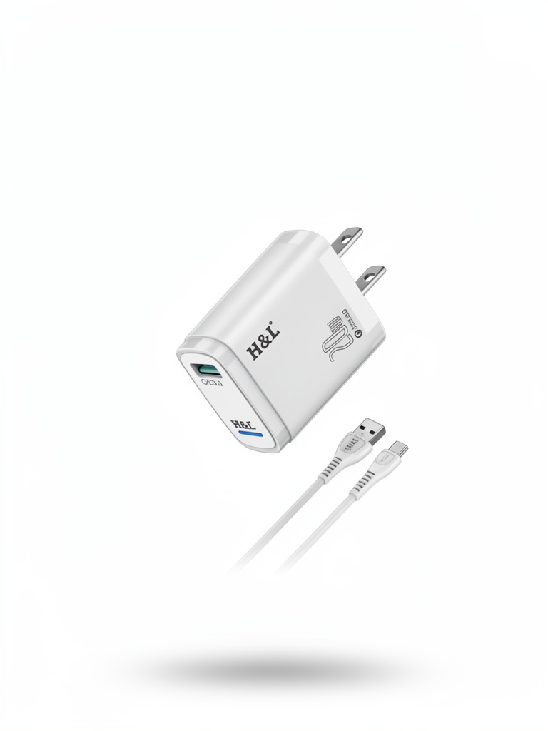 CARGADOR H&L 20W L-04M MICRO USB
