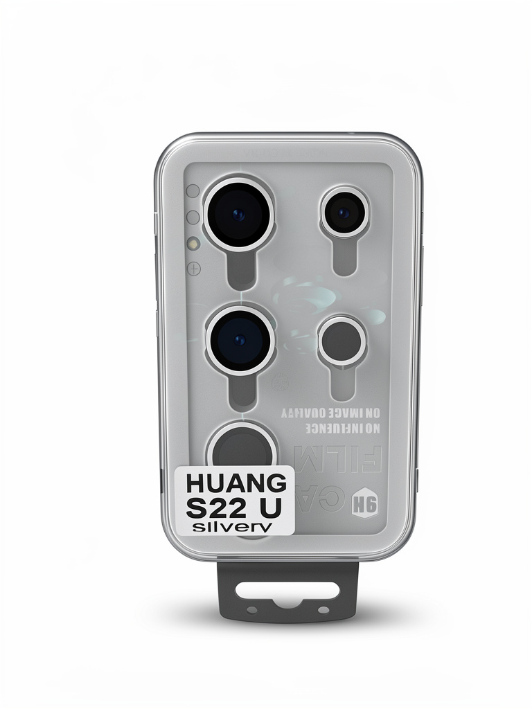 PROTECTOR DE CAMARA S22 ULTRA PLATEADO