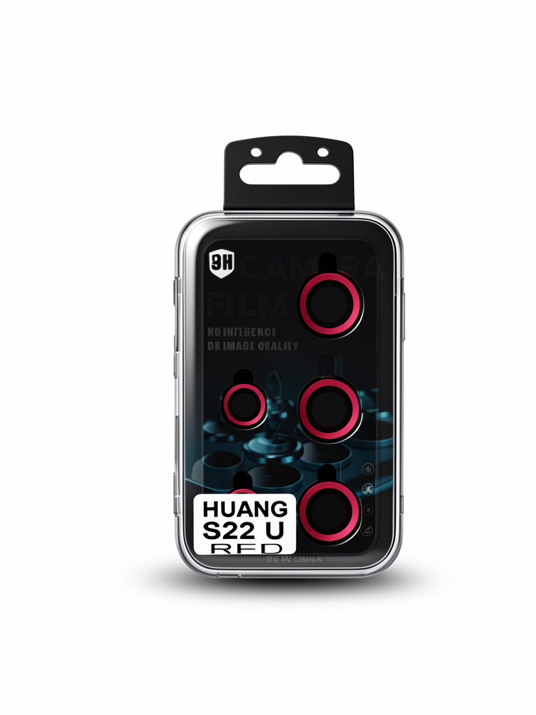PROTECTOR DE CAMARA S22 ULTRA ROJI